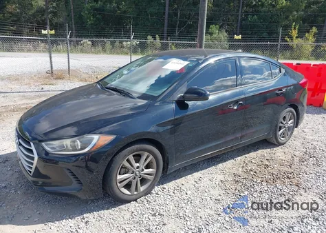 2017 Hyundai Elantra Se z USA, uszkodzony, nr VIN 5NPD84LF2HH038782